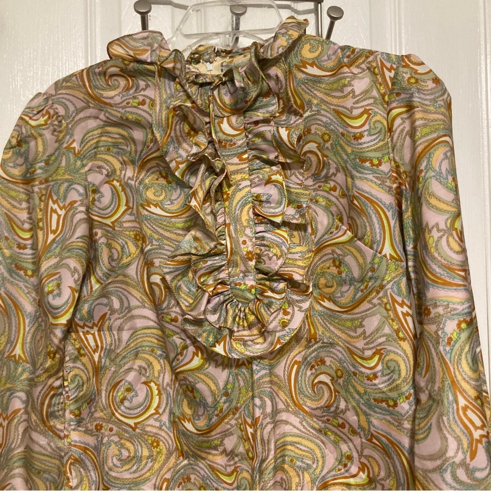 Vintage 60s Cotillion Retro Blouse